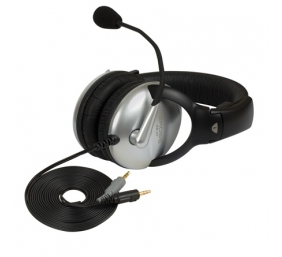 Koss | Headphones | SB45 | Wired | On-Ear | Microphone | Noise canceling | Silver/Black