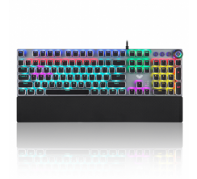 AULA Fireshock V5 Mechanical Wired Keyboard, RED switch, EN/RU/UA