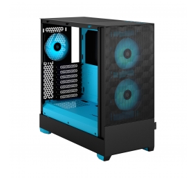 Fractal Design | Pop Air RGB | Side window | Cyan Core TG Clear Tint | ATX, mATX, Mini ITX | Power supply included No | ATX