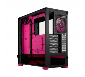 Fractal Design | Pop Air RGB | Side window | Magenta Core TG Clear Tint | ATX, mATX, Mini ITX | Power supply included No | ATX