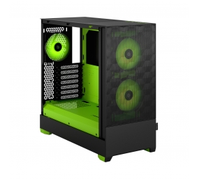 Fractal Design | Pop Air RGB | Side window | Green Core TG Clear Tint | ATX, mATX, Mini ITX | Power supply included No | ATX