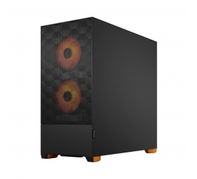 Fractal Design | Pop Air RGB | Side window | Orange Core TG Clear Tint | ATX, mATX, Mini ITX | Power supply included No | ATX