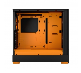 Fractal Design | Pop Air RGB | Side window | Orange Core TG Clear Tint | ATX, mATX, Mini ITX | Power supply included No | ATX
