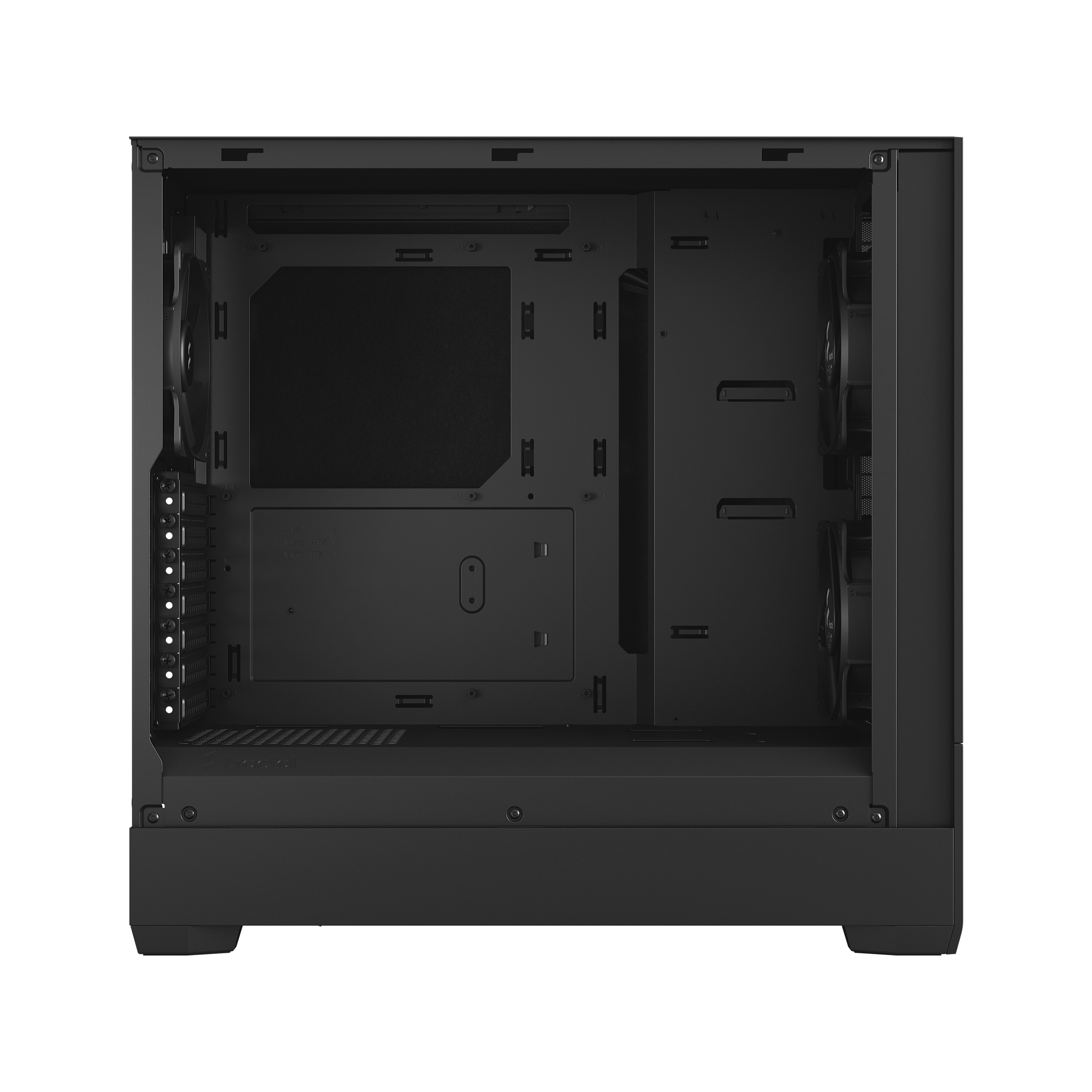 Fractal Design | Pop Silent | Side window | Black TG Clear Tint | ATX, mATX, Mini ITX | Power supply included No | ATX