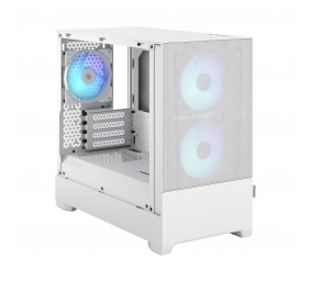 Fractal Design | Pop Mini Air RGB | Side window | White TG Clear Tint | mATX, Mini ITX | Power supply included No | ATX