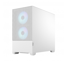 Fractal Design | Pop Mini Air RGB | Side window | White TG Clear Tint | mATX, Mini ITX | Power supply included No | ATX