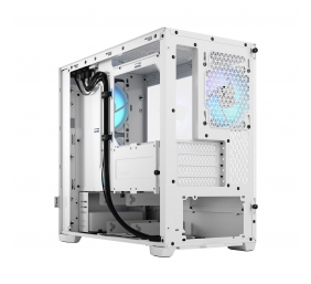 Fractal Design | Pop Mini Air RGB | Side window | White TG Clear Tint | mATX, Mini ITX | Power supply included No | ATX