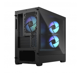 Fractal Design | Pop Mini Air RGB | Side window | Black TG Clear Tint | mATX, Mini ITX | Power supply included No | ATX