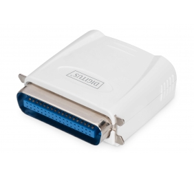 Digitus | Fast Ethernet Print Server, 1-Port 1x RJ45, 1x DB-36-pin male Centronics | DN-13001-1 | White