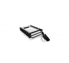 Icy Box IB-2227StS Storage Drive Cage for 2.5" HDD, Black | Raidsonic