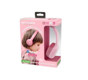 Muse | Bluetooth Stereo Kids Headphones | M-215BTP | Wireless | Over-Ear | Bluetooth | Pink | Wireless