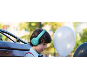 Muse | Bluetooth Stereo Kids Headphones | M-215BTB | Wireless | Over-Ear | Bluetooth | Blue | Wireless