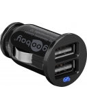 Twin USB Car Charger (2x USB) Goobay | Goodbay Dual USB car charger 2,1A | 5 V