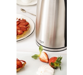 Adler | Kettle | AD 1340 | Electric | 2200 W | 1.7 L | Stainless steel | 360° rotational base | Inox