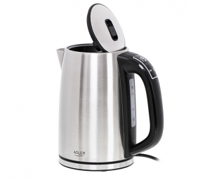 Adler | Kettle | AD 1340 | Electric | 2200 W | 1.7 L | Stainless steel | 360° rotational base | Inox