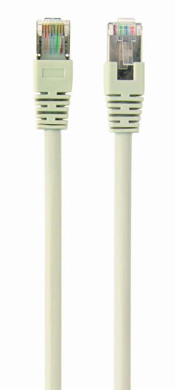 FTP Cat6 | Patch cord | Perfect connection; Foil shielded - for a reliable connection; Gold plated contacts | White | 2 m