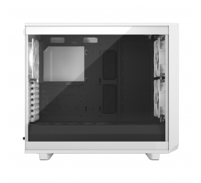 Fractal Design | Meshify 2 Lite TG Clear | Side window | White | E-ATX | Power supply included No | ATX