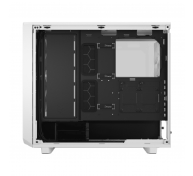 Fractal Design | Meshify 2 Lite TG Clear | Side window | White | E-ATX | Power supply included No | ATX