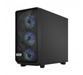 Fractal Design | Meshify 2 Lite RGB TG Light Tint | Side window | Black | E-ATX | Power supply included No | ATX