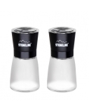 Stoneline | Salt and pepper mill set | 21653 | Mill | Housing material Glass/Stainless steel/Ceramic/PS | The high-quality ceramic grinder is continuously variable and can be adjusted to various grinding degrees. Spices can be ground anywhere between powd