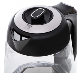 Adler | Kettle | AD 1285 | Electric | 2200 W | 1.7 L | Glass/Stainless steel | 360° rotational base | Grey