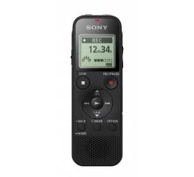 Sony | Digital Voice Recorder | ICD-PX470 | Black | MP3 playback | MP3/L-PCM | 59 Hrs 35 min | Stereo