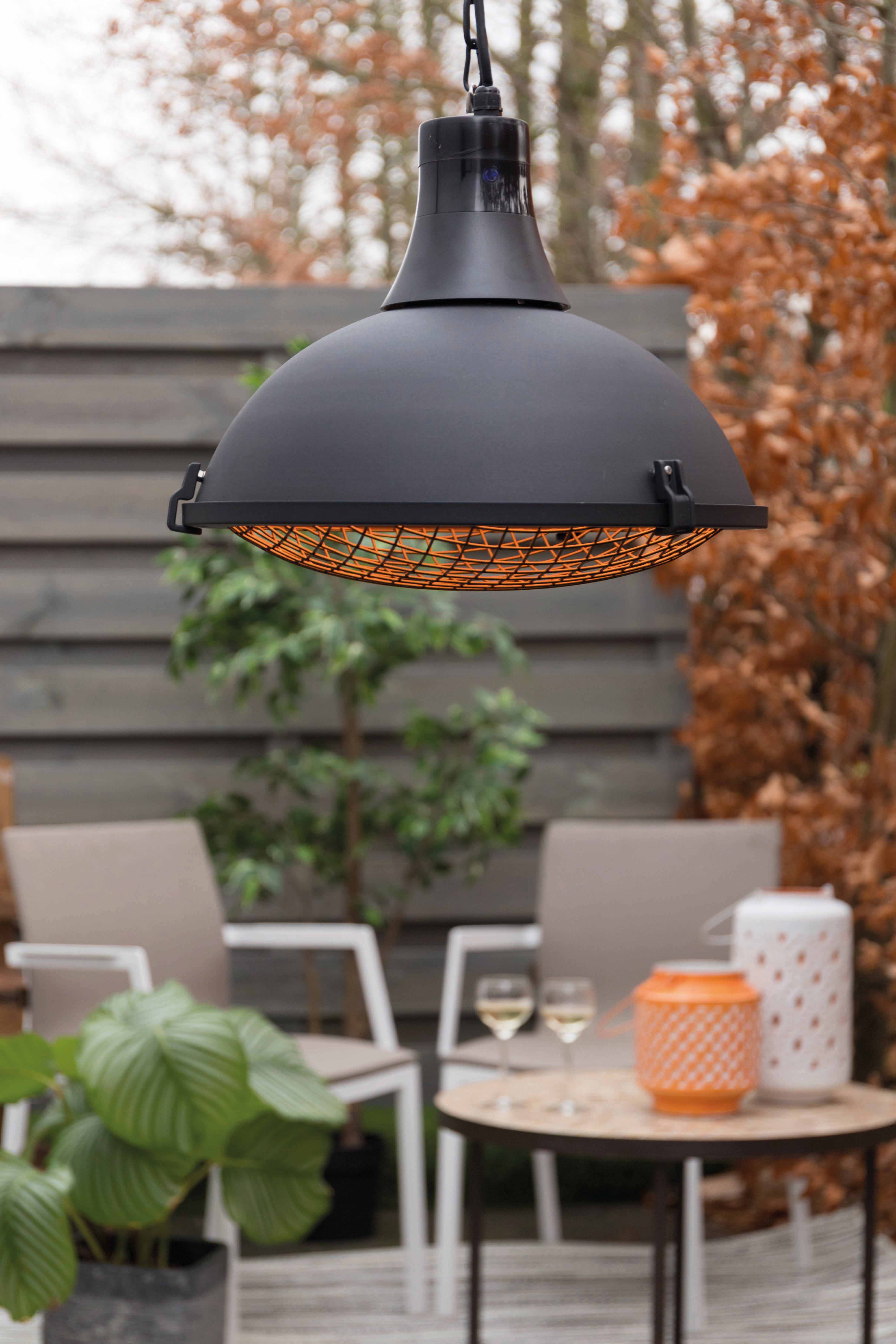 SUNRED | Heater | IND-2100H, Indus II Bright Hanging | Infrared | 2100 W | Black | IP44