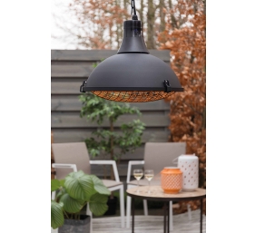 SUNRED | Heater | IND-2100H, Indus II Bright Hanging | Infrared | 2100 W | Black | IP44