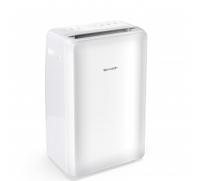 Sharp | Dehumidifier | UD-P20E-W | Power 270 W | Suitable for rooms up to  m³ | Suitable for rooms up to 48 m² | Water tank capacity 3.8 L | White