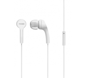 Koss | Headphones | KEB9iW | Wired | In-ear | Microphone | White