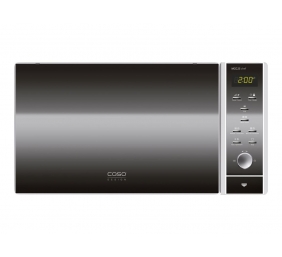 Caso | Microwave Oven with Grill and Convection | MCG 25 Chef | Free standing | 25 L | 900 W | Convection | Grill | Stainless steel/Black