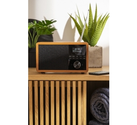 Adler | Radio DAB+ Bluetooth | AD 1184 | Alarm function | Black/Brown