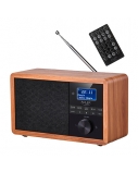 Adler | Radio DAB+ Bluetooth | AD 1184 | Alarm function | Black/Brown