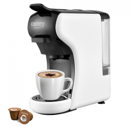 Camry | Multi-capsule Espresso machine | CR 4414 | Pump pressure 19 bar | Ground/Capsule | 1450 W | White/Black