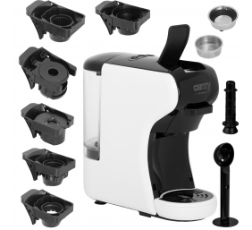 Camry | Multi-capsule Espresso machine | CR 4414 | Pump pressure 19 bar | Ground/Capsule | 1450 W | White/Black