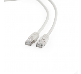 FTP Cat6 | Patch cord | Perfect connection; Foil shielded - for a reliable connection; Gold plated contacts | White | 5 m