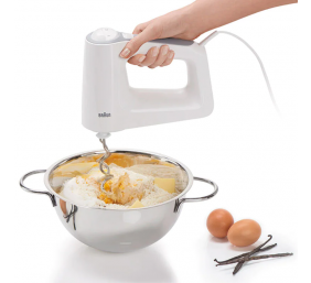 Braun | MultiMix 3 Hand Mixer | HM 3135 WH | Hand Mixer | 500 W | Number of speeds 5 | Turbo mode | White