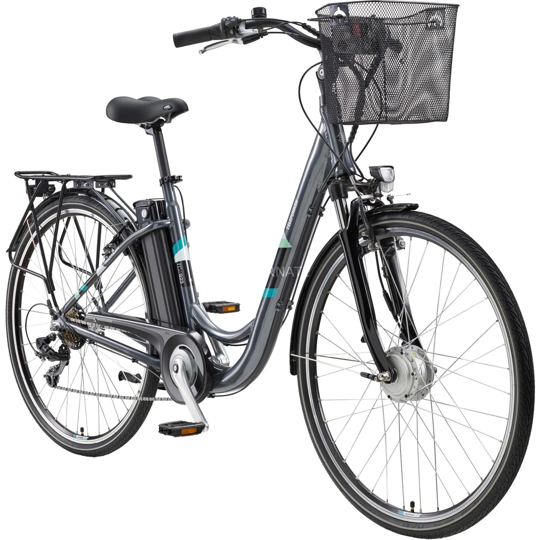 Telefunken Multitalent RC822 City E-Bike 250 W 28 " 24 month(s) Anthracite