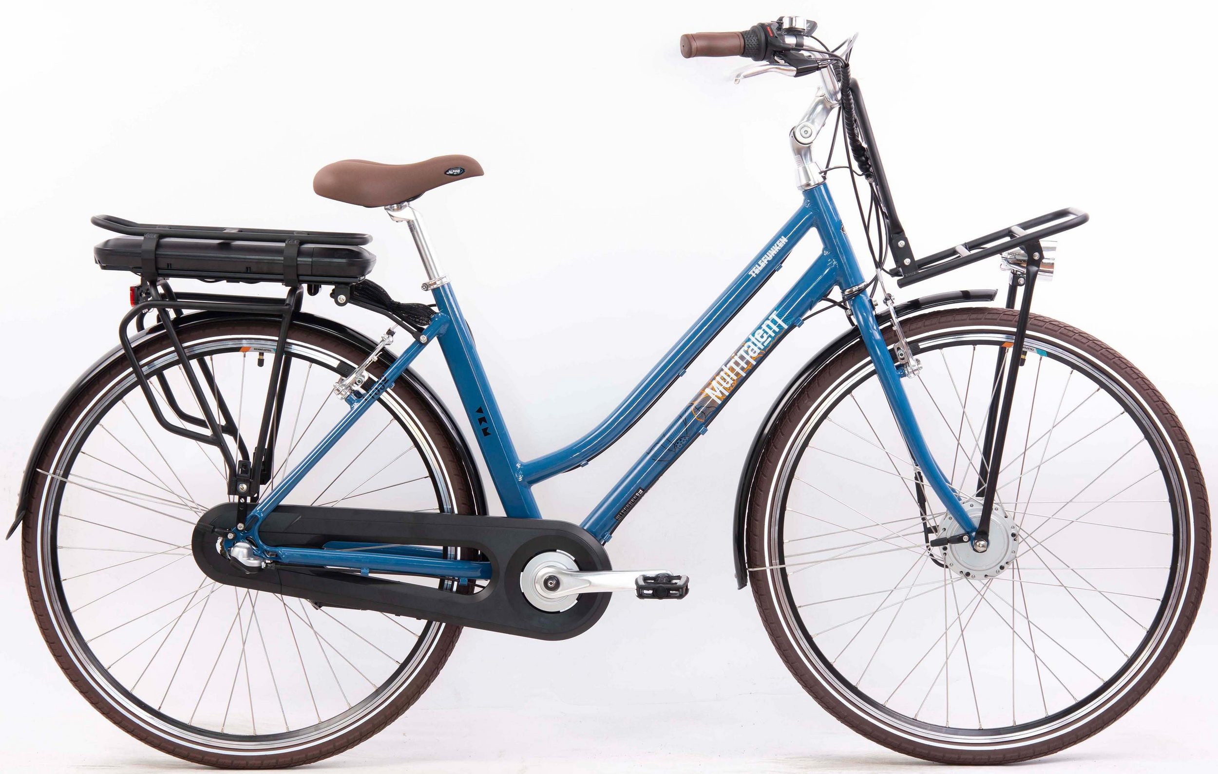 Telefunken RT530, City E-Bike, Motor power 250 W, Wheel size 28 ", Warranty 24 month(s), Blue