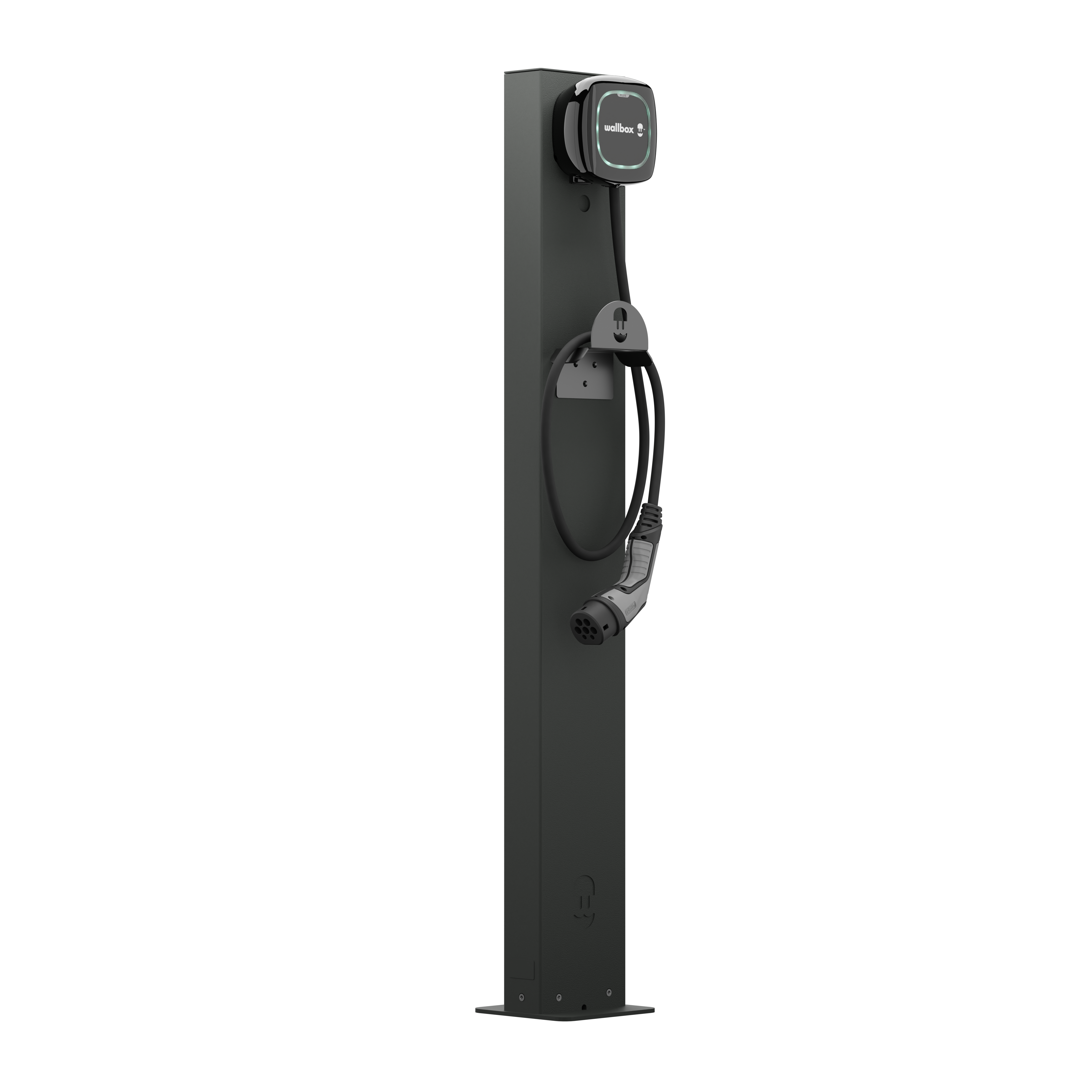 Wallbox | Pedestal Eiffel Basic Dual for Pulsar family, Black
