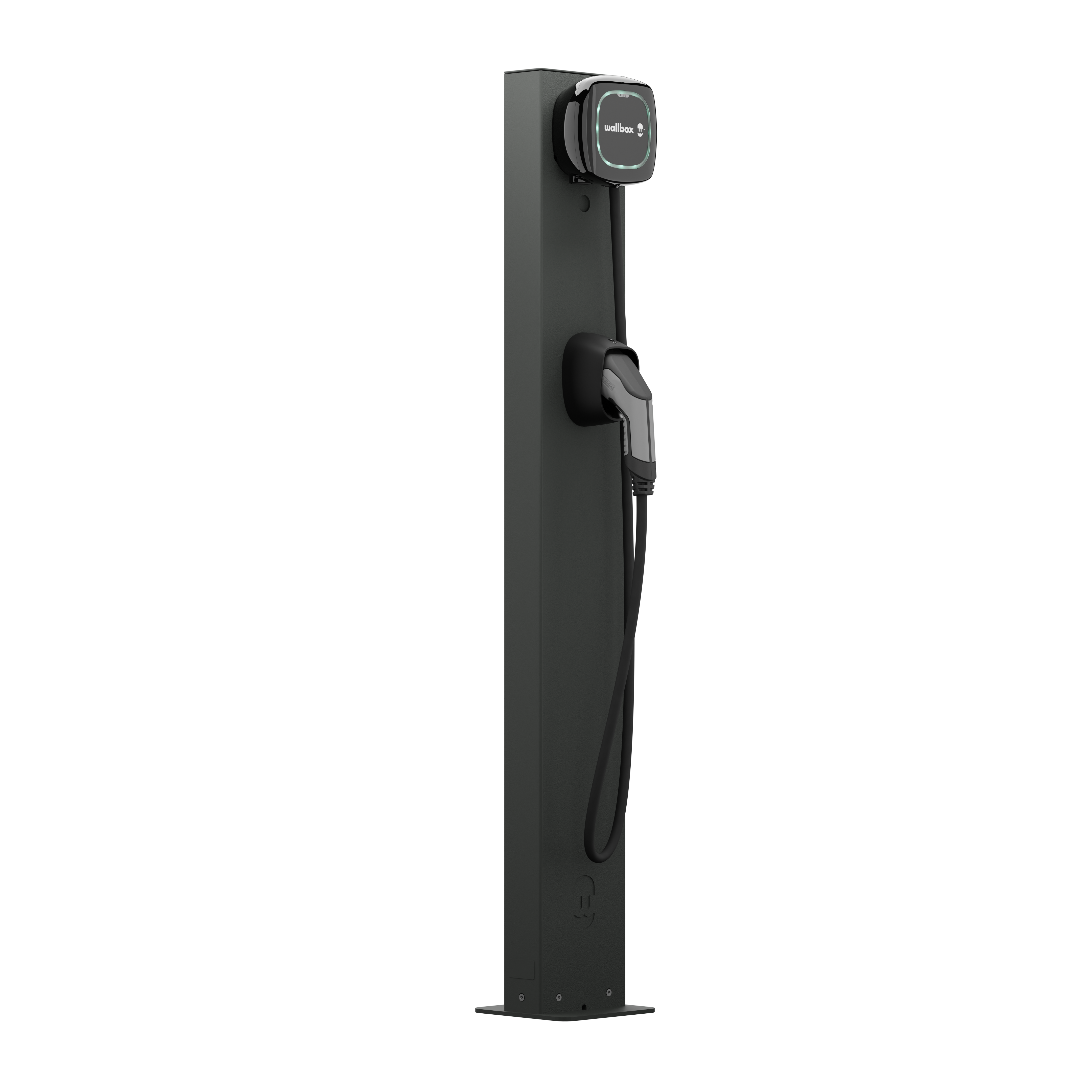 Wallbox | Pedestal Eiffel Basic Dual for Pulsar family, Black