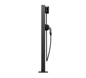 Wallbox | Pedestal Eiffel Basic Dual for Pulsar family, Black