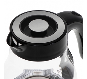 Camry | Kettle | CR 1300 | Electric | 2200 W | 1.7 L | Glass | 360° rotational base | Black