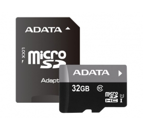 ADATA | Premier UHS-I | 32 GB | MicroSDHC | Flash memory class 10 | Adapter