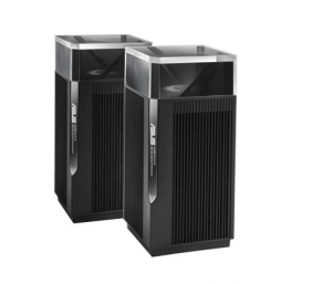 Wireless Wifi 6E Tri-band Gigabit Router | ZenWiFi Pro ET12 (2-Pack) | 802.11ax | 1148+4804+4804 Mbit/s | 10/100/1000/11000 Mbit/s | Ethernet LAN (RJ-45) ports 3 | Mesh Support Yes | MU-MiMO Yes | No mobile broadband | Antenna type Internal