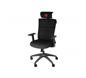 Genesis mm | Base material Nylon; Castors material: Nylon with CareGlide coating | Ergonomic Chair | Astat 200 | Black