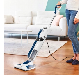 Polti | Vacuum steam mop with portable steam cleaner | PTEU0299 Vaporetto 3 Clean_Blue | Power 1800 W | Steam pressure Not Applicable bar | Water tank capacity 0.5 L | White/Blue