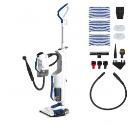 Polti | Vacuum steam mop with portable steam cleaner | PTEU0299 Vaporetto 3 Clean_Blue | Power 1800 W | Steam pressure Not Applicable bar | Water tank capacity 0.5 L | White/Blue