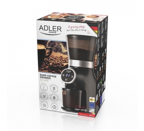 Adler | Coffee Grinder | AD 4450 Burr | 300 W | Coffee beans capacity 300 g | Number of cups 1-10 pc(s) | Black