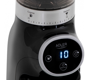 Adler | Coffee Grinder | AD 4450 Burr | 300 W | Coffee beans capacity 300 g | Number of cups 1-10 pc(s) | Black